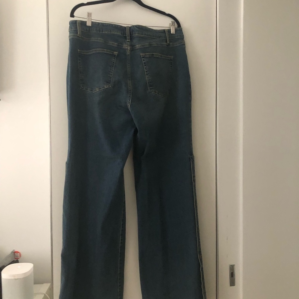 Nili Lotan for Target blue jeans size 16 - Picture 7 of 8